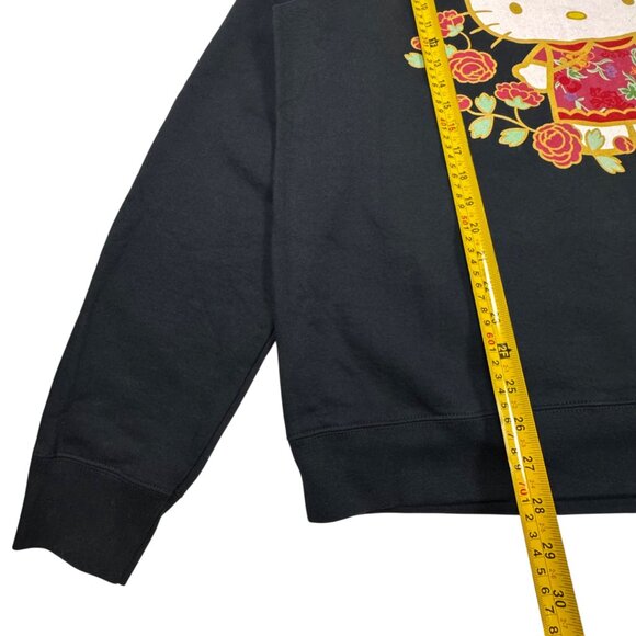 Hello Kitty Graphic Sweatshirt Sz.L Lunar New Year Grunge Streetwear Kawaii Y2K - Picture 5 of 10